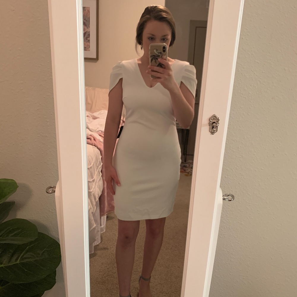 NWT ⚡️ Lulus Perfect Tight White Dress